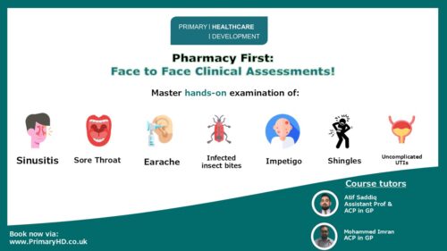 Pharmacy First: Consultation & Clinical Examination Skills Training